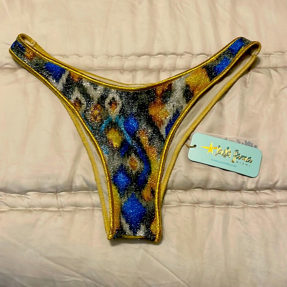 NWT Luli fama Moondust Luxe stitch leg